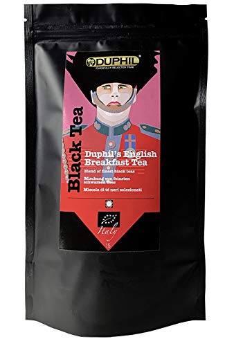 Duphil | Schwarztee BIO English Breakfast lose beste Qualität klassisch aromatisch und ausgewogen im Aromabeutel mit  Zippverschluss | 500g Cover