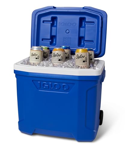 Image of Igloo Hard Coolers | Profile II Series | Insulated Ice Chests | Roller Cooler with Wheels