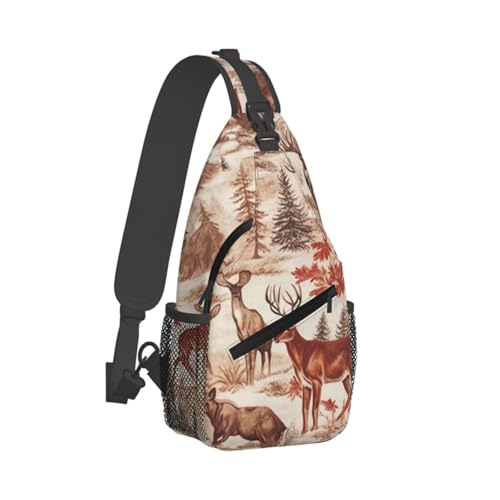 Bolso Sling para Mujeres y Hombres con Diseño Animal miniatura 7