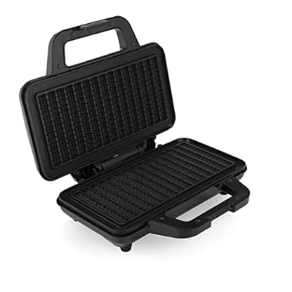 Tristar WF-1171 Waffel-Pommes-Maker, 1000, Edelstahl, Silber, Schwarz, 15 Stück – Bild 5