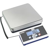 KERN EOB 35K10 Modell EOB Plattformwaage, 35kg Wägebereich, 10g Ablesbarkeit, 10g Reproduzierbarkeit, 20g Linearität