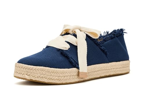 Reviews de Tenis Toms - los más vendidos. 47 TOMS Carolina - Tenis con Cordones para Mujer, Azul Marino, 7.5