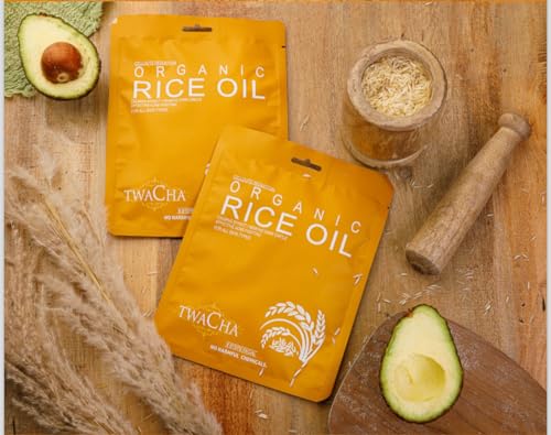 Image of TWACHA ORGANIC RICE OIL Facial Kit | Removes Dark Patches & Hyper-pigmentation | Helps in Skin Lightening | Suits All Skin Types | Ideal for both Men & Women | (6 Steps Facial)