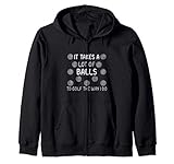 Photo Gallery golf divertente it takes lot of balls to golf felpa con cappuccio Photo Gallery golf divertente it takes lot of balls to golf felpa con cappuccio