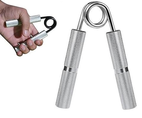 ShopiMoz 150 LB Hand Strength Training Equipment Hand Gripper for Men & Women for Gym Workout Hand Exercise Equipment (Silver) (B0CQ8RPK5B) Amazon Price History, Amazon Price Tracker