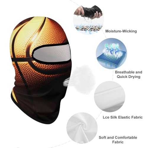 Balaclava para hombres, máscara para esquí, ciclismo y deportes de invierno, cubre cara y cuello miniatura 3