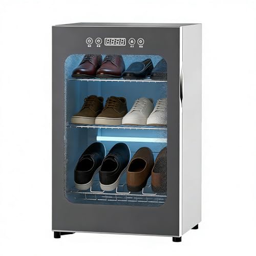 Secador de zapatos para 6-8 pares con control de temperatura miniatura 1