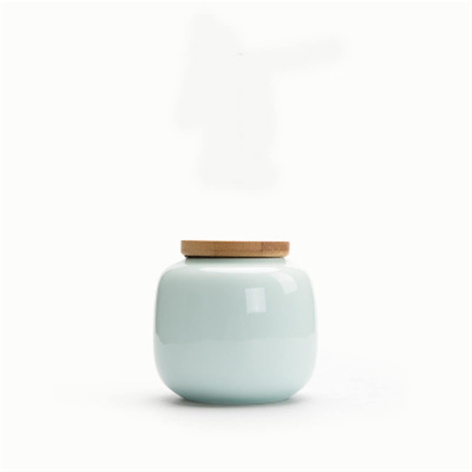 YTUGUNBTea storage jar Ceramic Tea Caddy Portable Mini Storage Box Container Household Candy Tea Dispensing Cans Kitchen Utensils Porcelain
