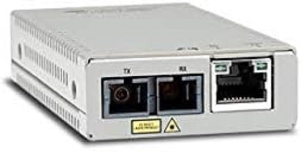 Allied Telesis AT-MMC200LX/SC-TAA-60 | Media Converter 100LX-SC to 10/100TX,20 km