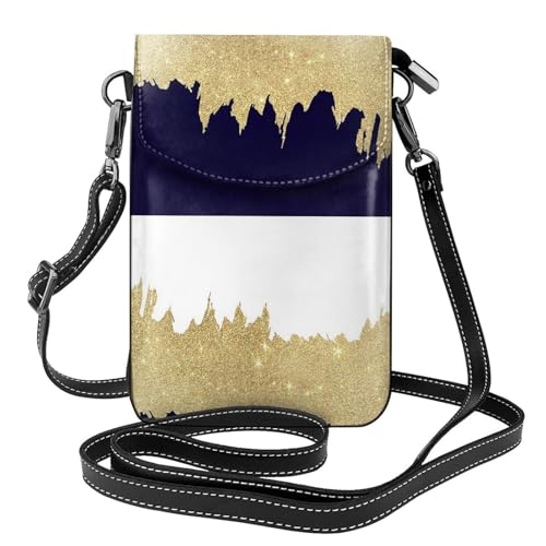 Pochettes pour téléphone portable pour femmes petit sac bandoulière portefeuille cuir PU