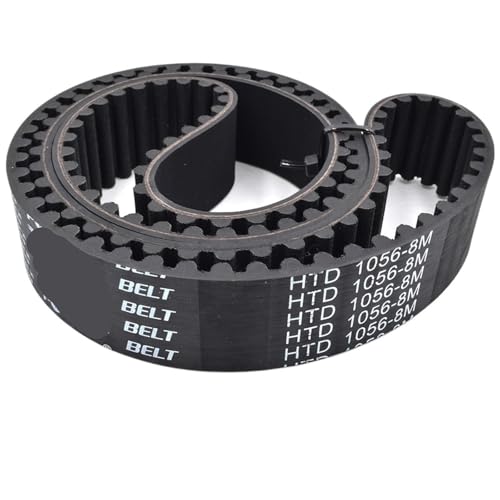 Courroie de distribution HTD 8M 1048-8M 131 dents caoutchouc largeur 45 mm pour moteur