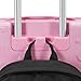 American Tourister Minnie Mouse Carry-On Luggage - Airline Approved, Durable Hardshell with RightHeight Adjustable Handle - Expands 1.5in - Roll Confidentially with Dual 360 Spinner Wheels