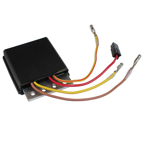 Caltric Regulator Rectifier Compatible with Polaris Sportsman 700 Early 2003 models with 4 Wire Regulator Rectifier