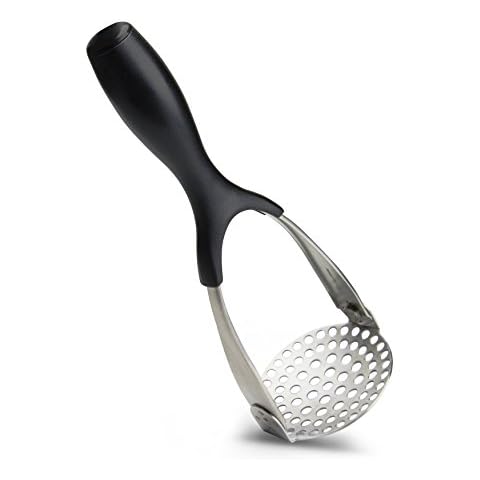 Prepara Potato Flip Masher (stainless steel with black handle) Cover