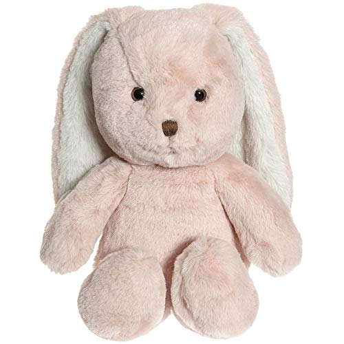 2891 Bunny Teddy Maja - Pink rabbit soft toy 27 cm - Stuffed bunny in Oeko-Tex material - Plush bunny rabbit for babies, girls and boys