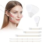 Kit de Cintas Lifting, 80 Parches Invisibles + 4 Elásticos, hilos tensores faciales, face lift tape, Crea instantáneamente un contorno en forma de V para el rostro, el cuello y el área de los ojos