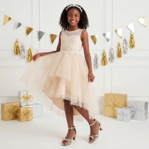 Image of Furdeour Heels for Girls Dress Shoes Bow Sansals Flower Girl Big Kids Teen | Delicate Bow, 2.13 IN Kitten High Heels, Dance Birthday Party Pageant Graduation School Prom, Young Girls Formal Dressy Heel