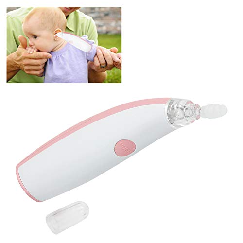 Preisvergleich Produktbild Haokaini Ohrenschmalzentfernungsset Ohrenschmalzentfernungswerkzeug Ohrenreinigung 4 Arten von Ohrsilikonspitzen mit LED-Licht Und Starker Absaugung für Eine Einfache Reinigung