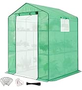 Amazon.co.jp: ビニールハウス ビニール温室 植物の温室 6段 園芸