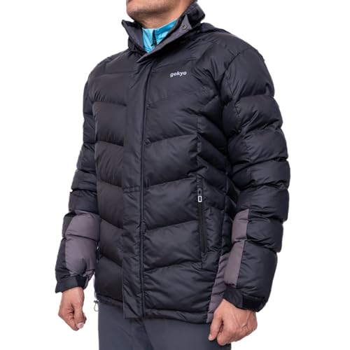 Image of GOKYO K2 Survivor Jacket for Men Stylised functionality for explorers in extreme cold upto - 20 degrees CLO Rating 4