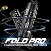 Dragonhawk Fold Pro Máquina de tatuar inalámbrica Bolígrafo con batería de 7 carreras 2.4-4.2mm, 2pcs batería de 1500mAh para tatuadores profesionales #2