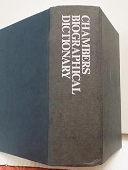 Hardcover Chambers biographical dictionary Book