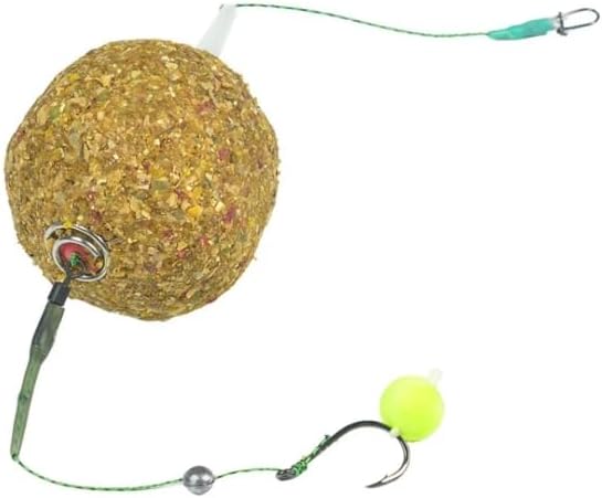 Pack of 5 Reverse Bottom Fishing Method with Hooks Slightly Off The Bottom Suitable for Various Fish Species and Finished Line Sets
