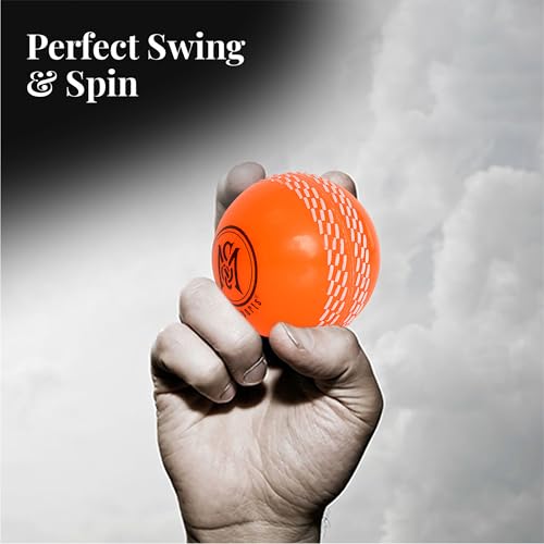 Mozi Sports Wind Cricket Balls - Indoor & Outdoor Soft Training Cricket Balls for Skills Coaching Practice - Image 4