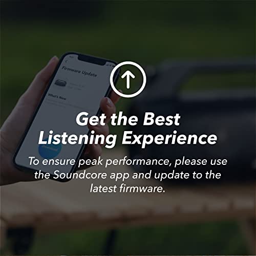 Image of Soundcore Anker Motion Boom Plus IP67 Outdoor Speaker with 80W Stereo Sound, Black