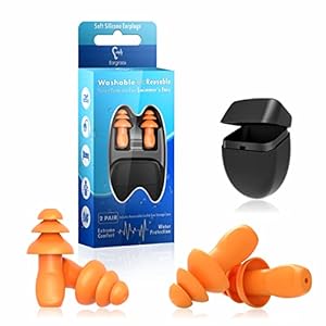 Eargrace Schwimm Gehörschutzstöpsel - 2 Paar