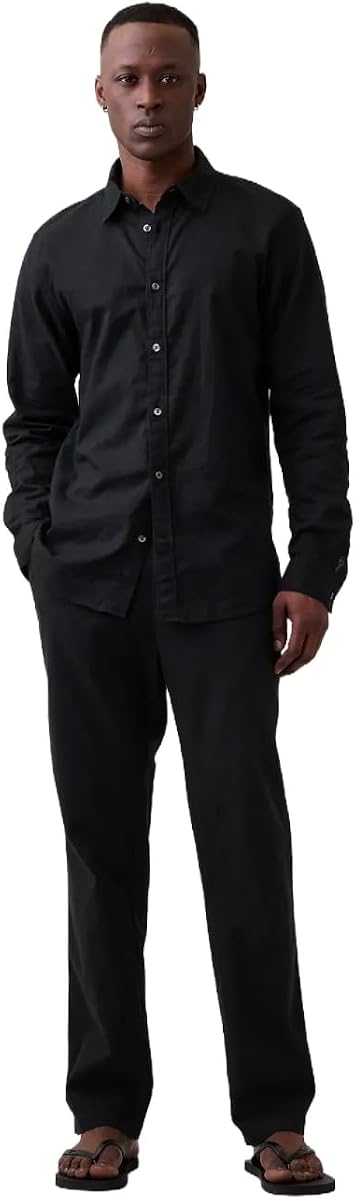 Gap Men's Linen Straight Pant