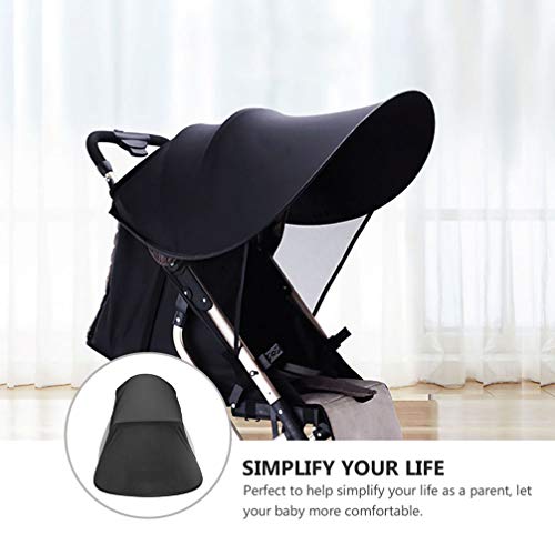 BESPORTBLE Capa para carrinho de bebê, guarda-sol, proteção solar, carrinho de bebê, blackout com ca