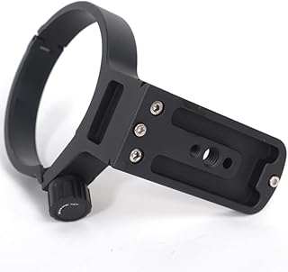 iShoot Lens Collar, Tripod Mount Ring Compatible with Tamron 100-400mm f/4.5-6.3 Di VC USD (A035), Lens Support Bracket Holder, Bottom is Arca-Swiss Fit Quick Release Plate for Tripod Ball Head