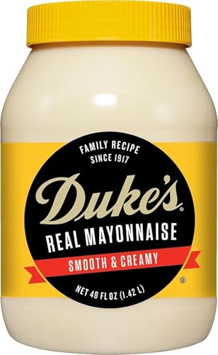Duke’s Real Mayonnaise Jar – Original Smooth &amp; Creamy Taste, 48 Ounce (Pack of 1)