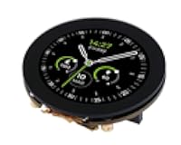 Seeed Studio Round Display for XIAO - 1.28-inch Round Touch Screen, 240×240 Resolution, 65k Colors, RTC, Charge IC, TF Card Slot, JST 1.25 Connector, All XIAO Compatible,HMI, Smart Home, Wearables