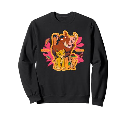 Sweat Lion King Disney cadeau idéal Hakuna Matata imprimé Simba Timon