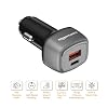 Amazon-Basics-Car-Charger-with-38W-Charging-Dual-Port-Type-C-and-USB-Output-Type-C-USB-Cable-Included-Black Amazon Basics Car Charger with 38W Charging| Dual Port -Type C and USB Output | Type-C USB Cable Included, Black