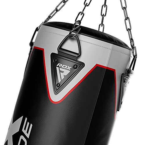 Rdx Punching Bag Unfilled Set Mma Kick Boxing Heavy Training With Gloves Punching Mitts Hanging Chain Muay Thai Martial Arts 4Ft 5Ft #TOP6