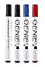 Produktbild Genie Whiteboardmarker Set (non permanent, in PVC Tasche, farblich sortiert) 4 Stück
