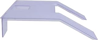 Turtle Resting Basking Platform Reptile Habitat Climbing Shelf Aquarium Animal Sink Wharf for Frog Small Reptiles Salamanders, Clear Large