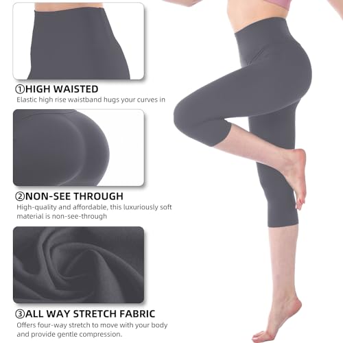 Image of Stanpetix Leggings for Women - High Waisted Workout Women's Leggings Running