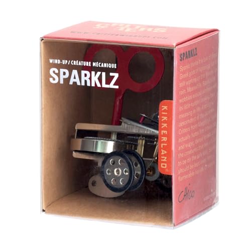 Kikkerland Sparklz Wind Up Gear Box - Thumbnail 6