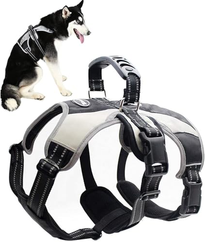 Mihachi Escape Proof Dog Harness - No Pull Reflective Dogs Harnes...