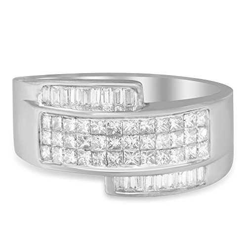 Original Classics 14K White Gold Diamond Ring (1.00 Cttw, H-I Color, SI1-SI2 Clarity) - Size 7-1/4