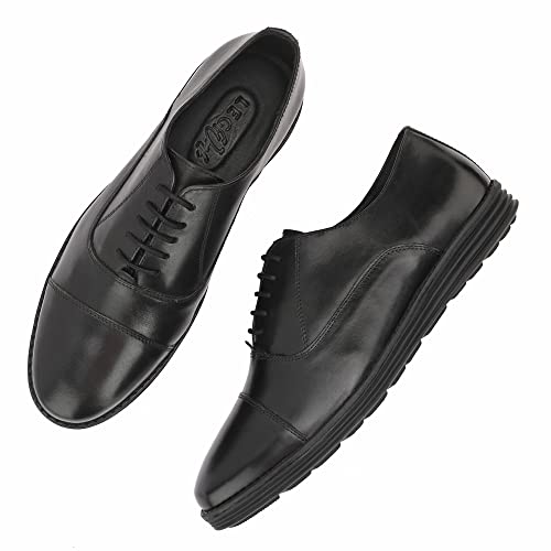 Image of Legwork Men's Leather Police Oxford 2.0 Shoes for Men and Boys