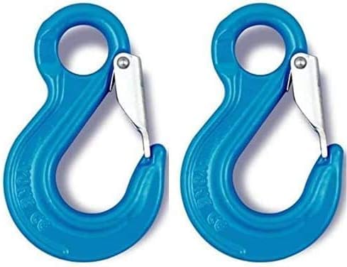Qty. 2, Yoke X-044/S-13 -x2, G100 1/2" Eye Sling Hook for 1/4" to 5/16" Grade 100 Chain, 15,000 lb. WLL, Grade 100