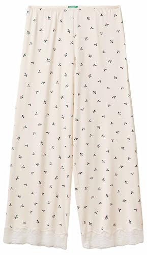 Pantalone Benetton multicolore XXS 32v93f04s imprimé géométrique
