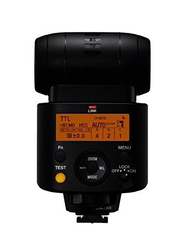 Sony HVL-F45RM Compact, Radio-Controlled Gn 45 Camera Flash with 1" Display, Black - Image 3