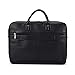 Samsonite Classic Leather Toploader Briefcase, Black, One Size