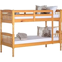Seconique Albany 3' Single Bunk Bed in Antique Pine